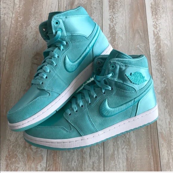 NWT Nike Jordan 1 retro high AQUA - Picture 7 of 8